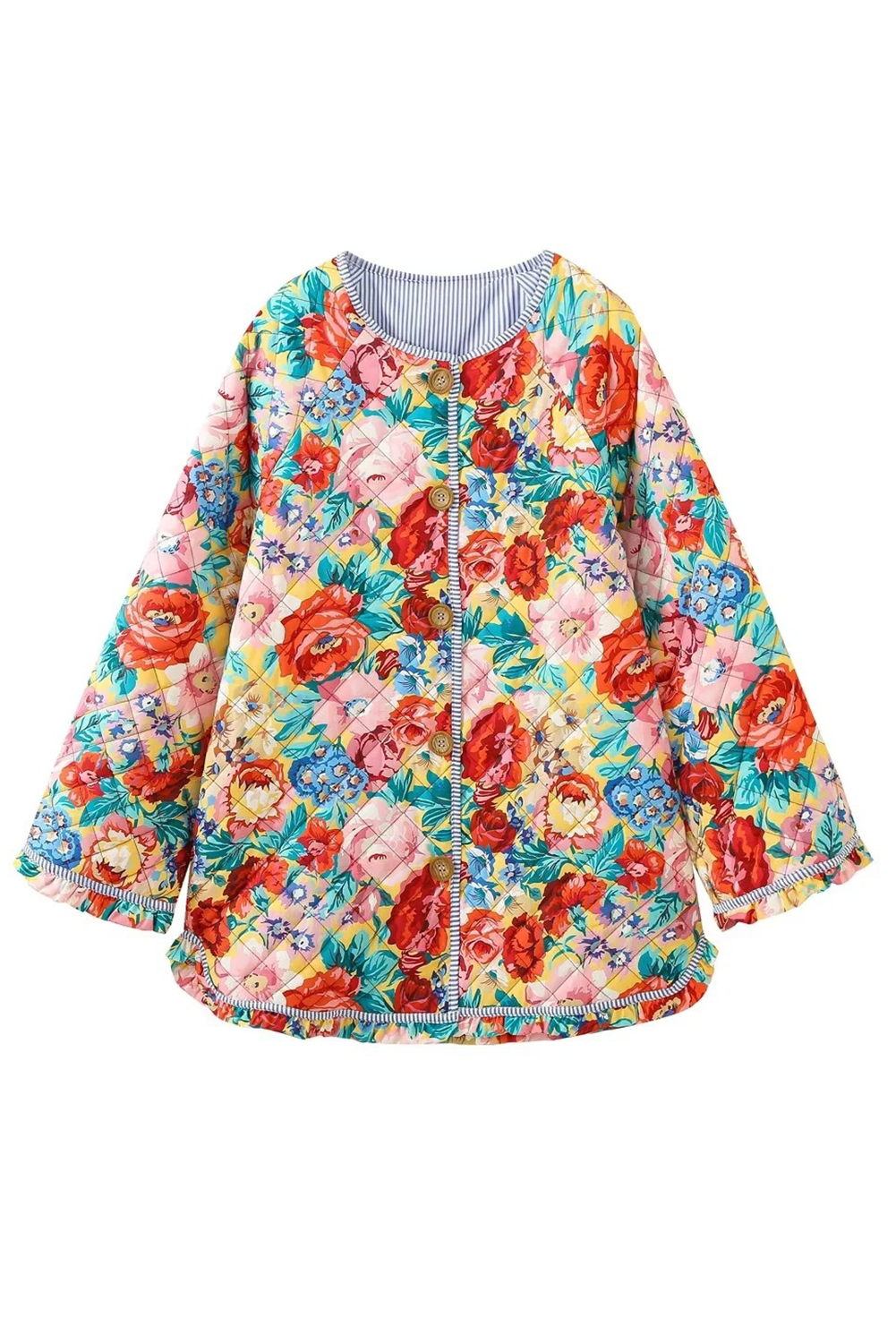 Floral Quilted Jacket