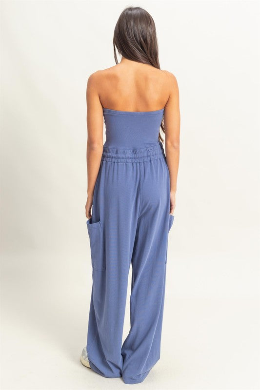 Izzy Indigo Jumpsuit