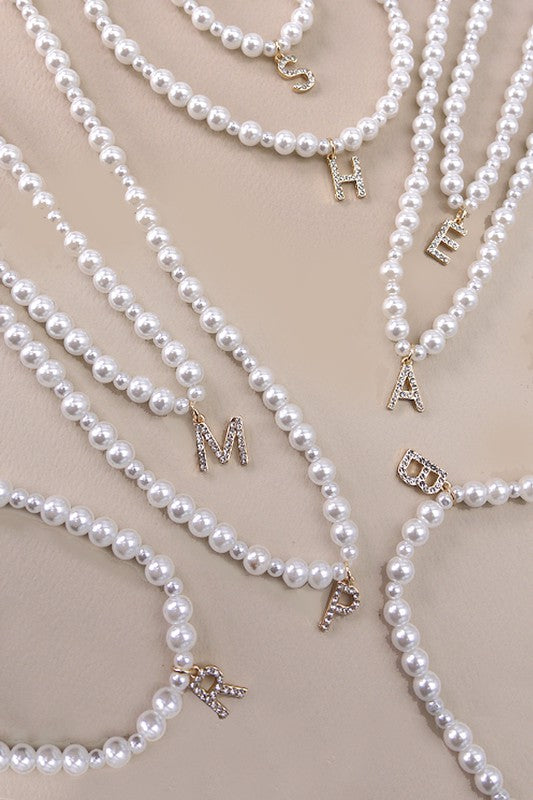 Initial Pendant Necklace - SALE