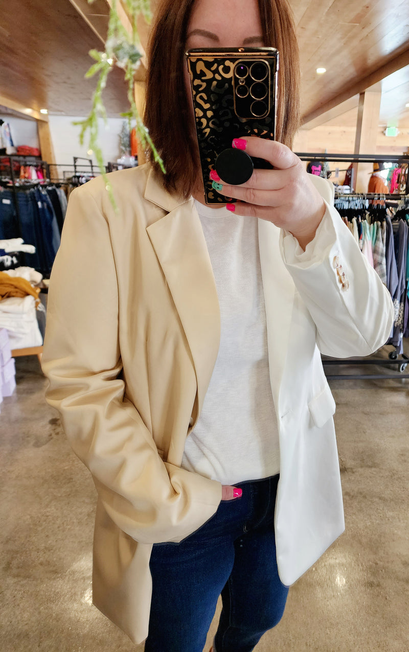 Two Tone Blazer
