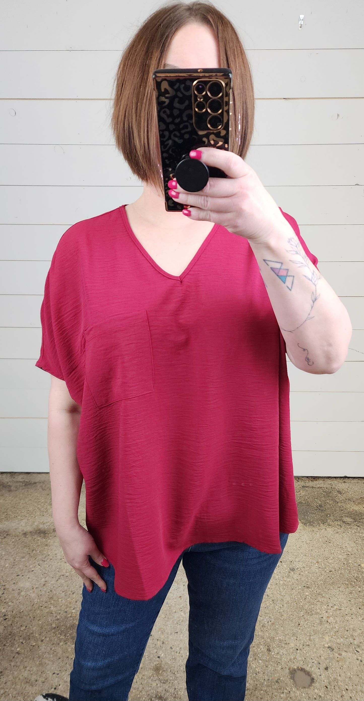 Dolman Flowy Top - SALE