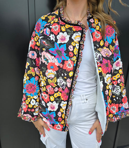 Floral Quilted Jacket