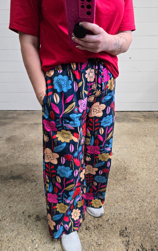 Floral Smocked Pant - SALE