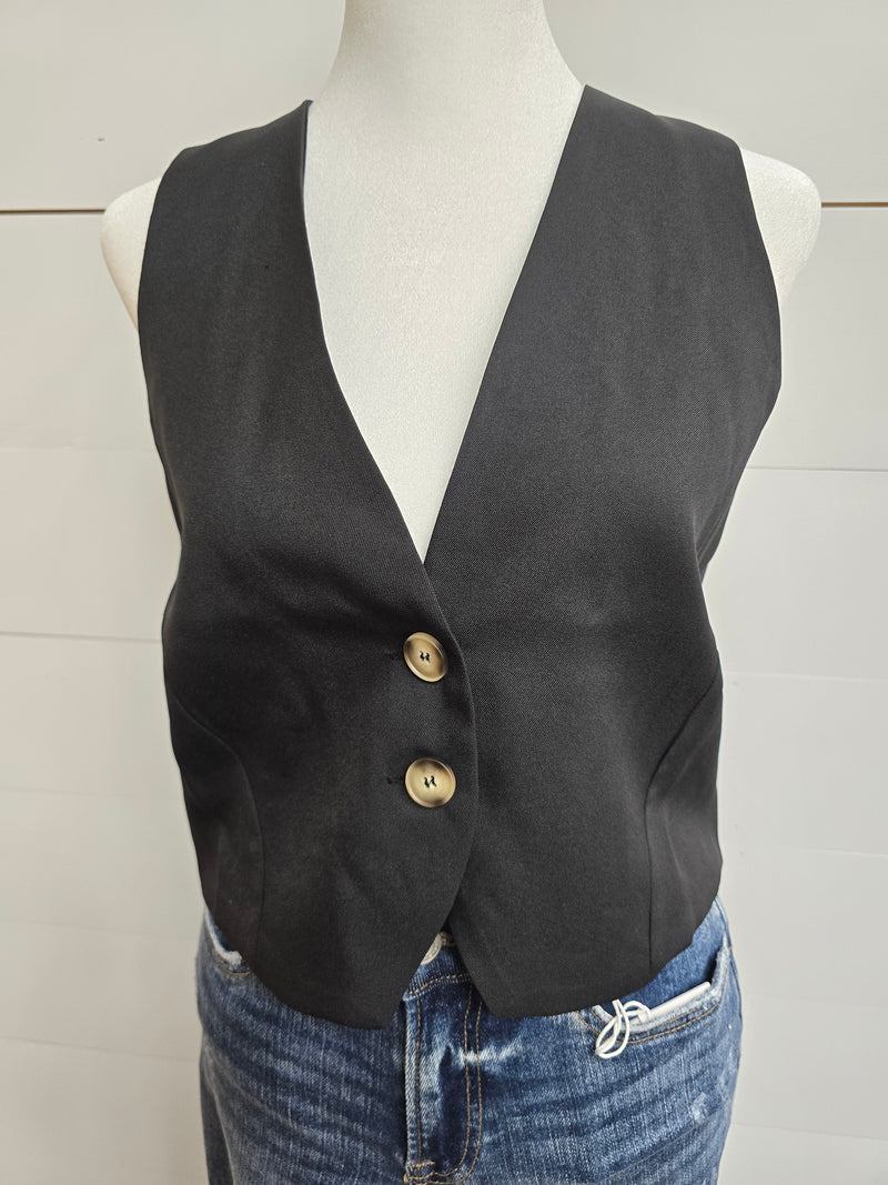 Button Down Vest