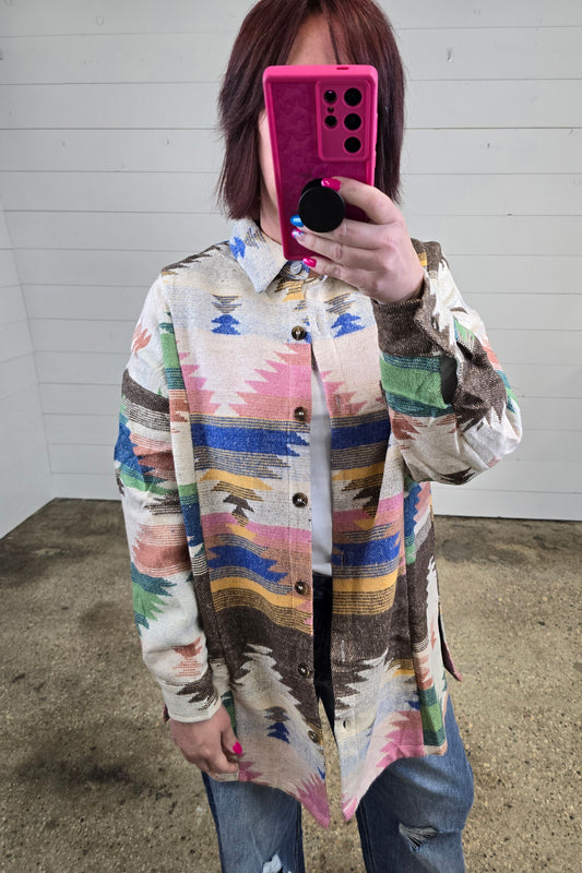 Aztec Shacket
