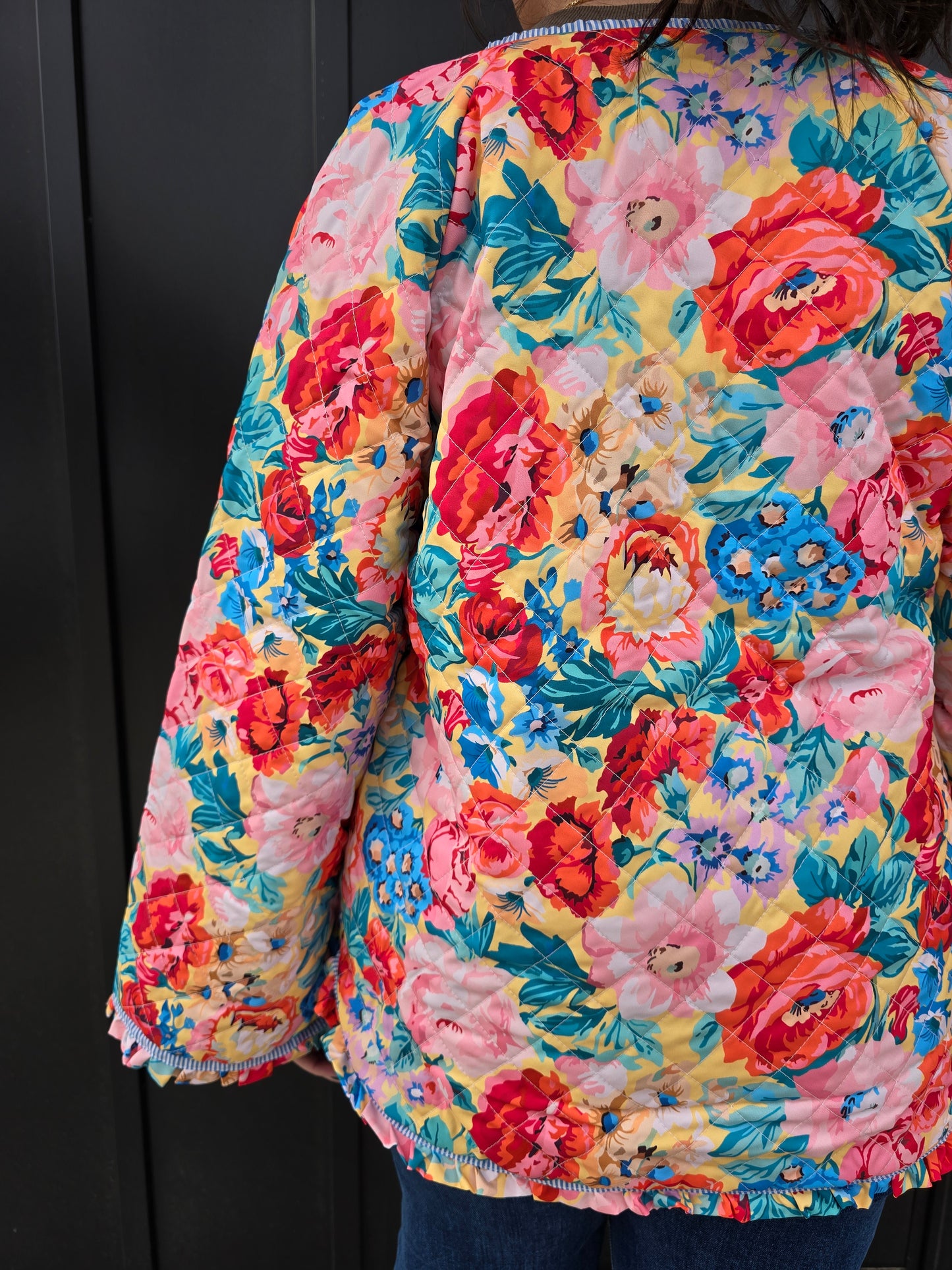 Floral Quilted Jacket