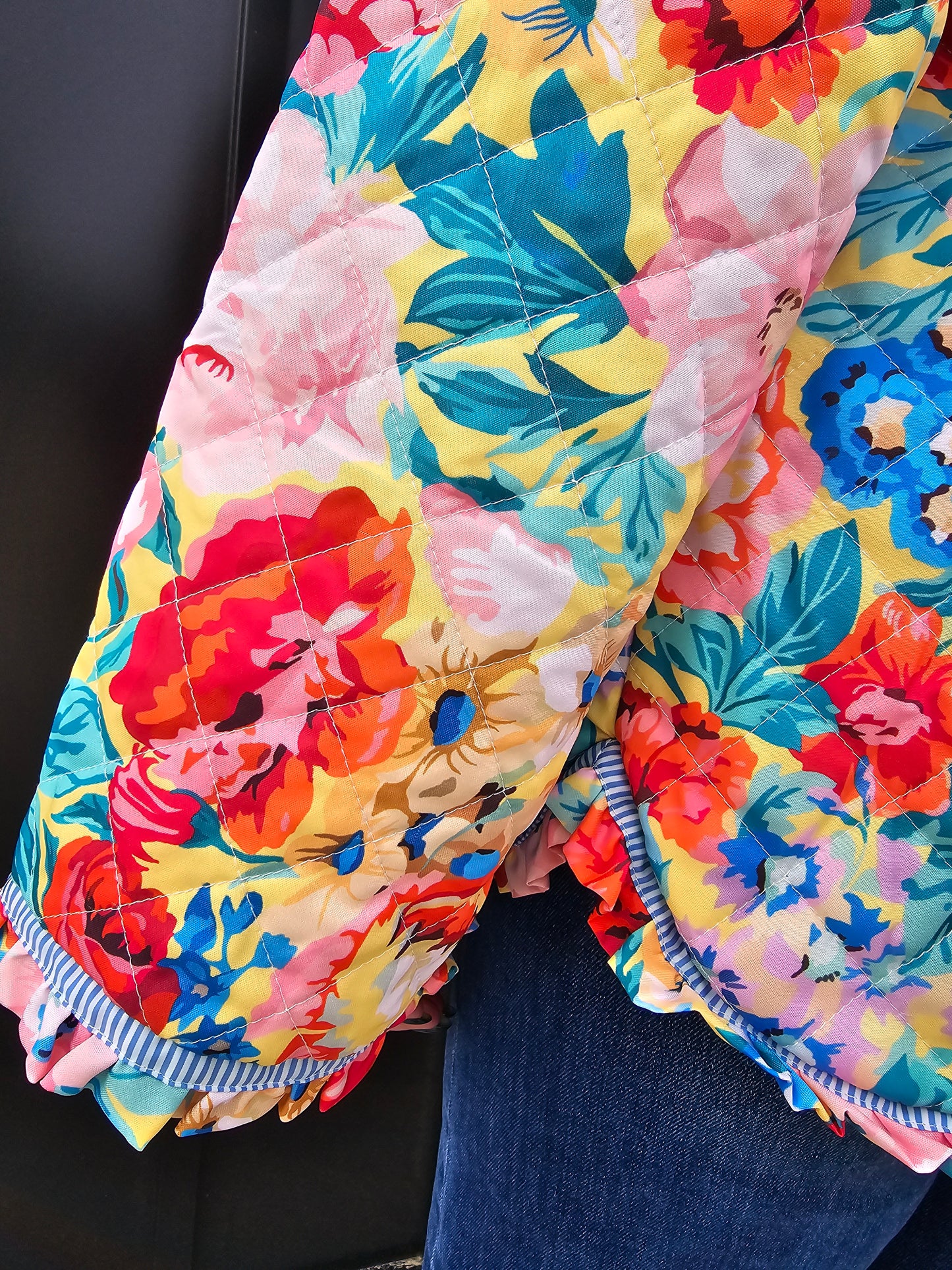 Floral Quilted Jacket