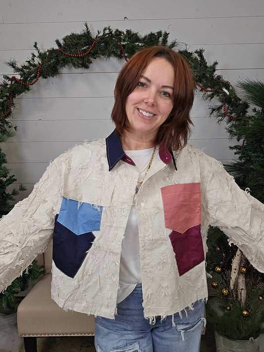 Colorful Pocket Jacket