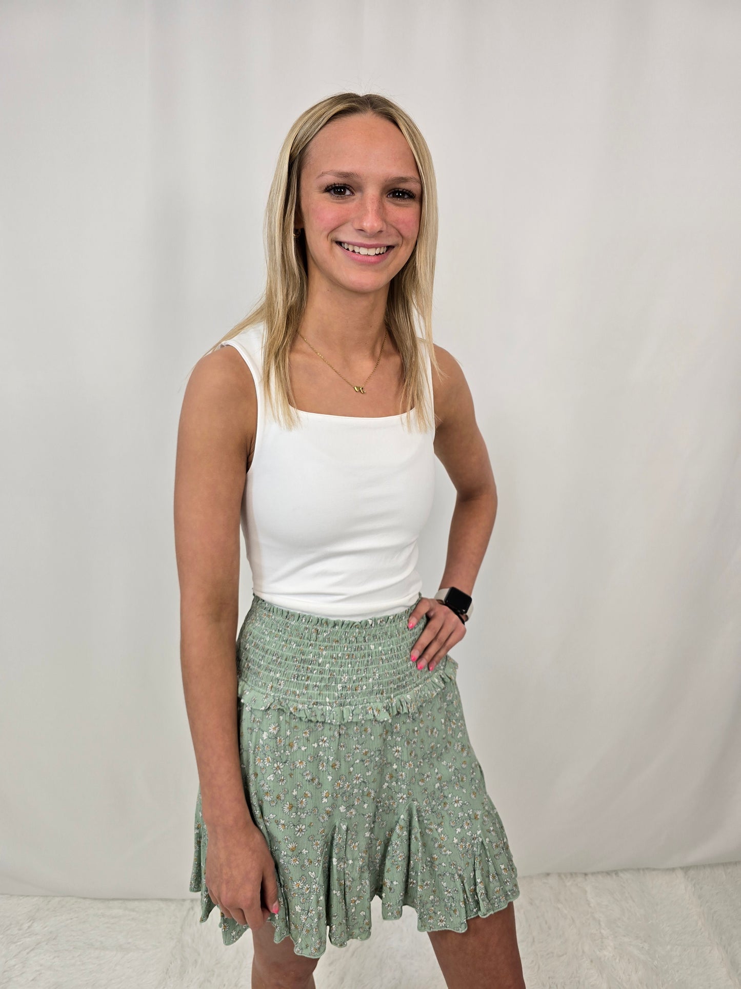 Ruffle Hem Skirt - SALE