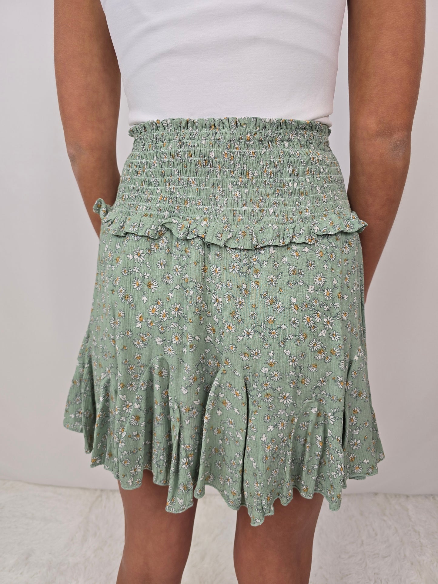 Ruffle Hem Skirt - SALE