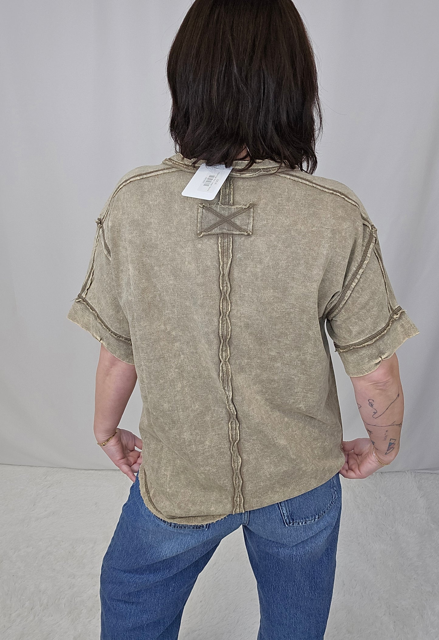 Raw Edge Tee