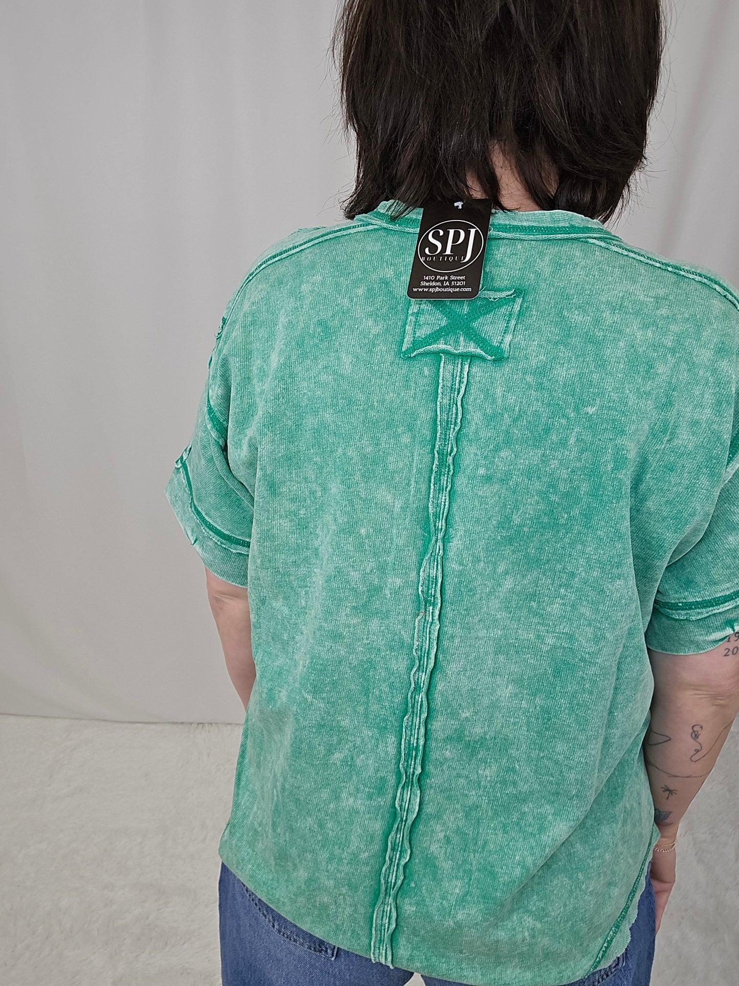 Raw Edge Tee