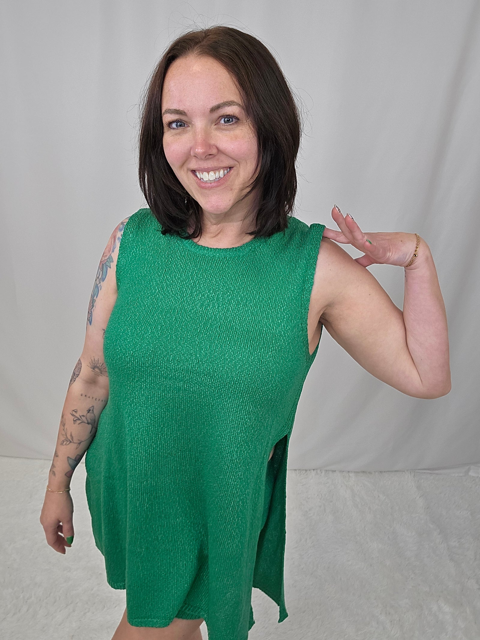 Gia Green Short SET