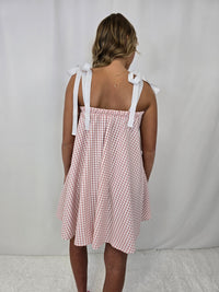 Gingham Babydoll Dress