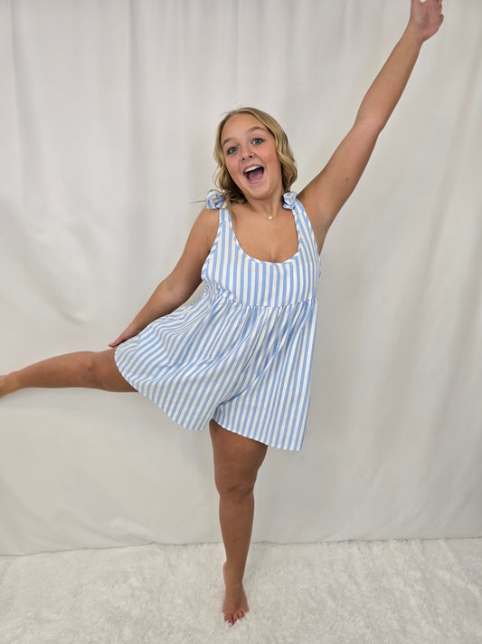Stella Stripe Romper
