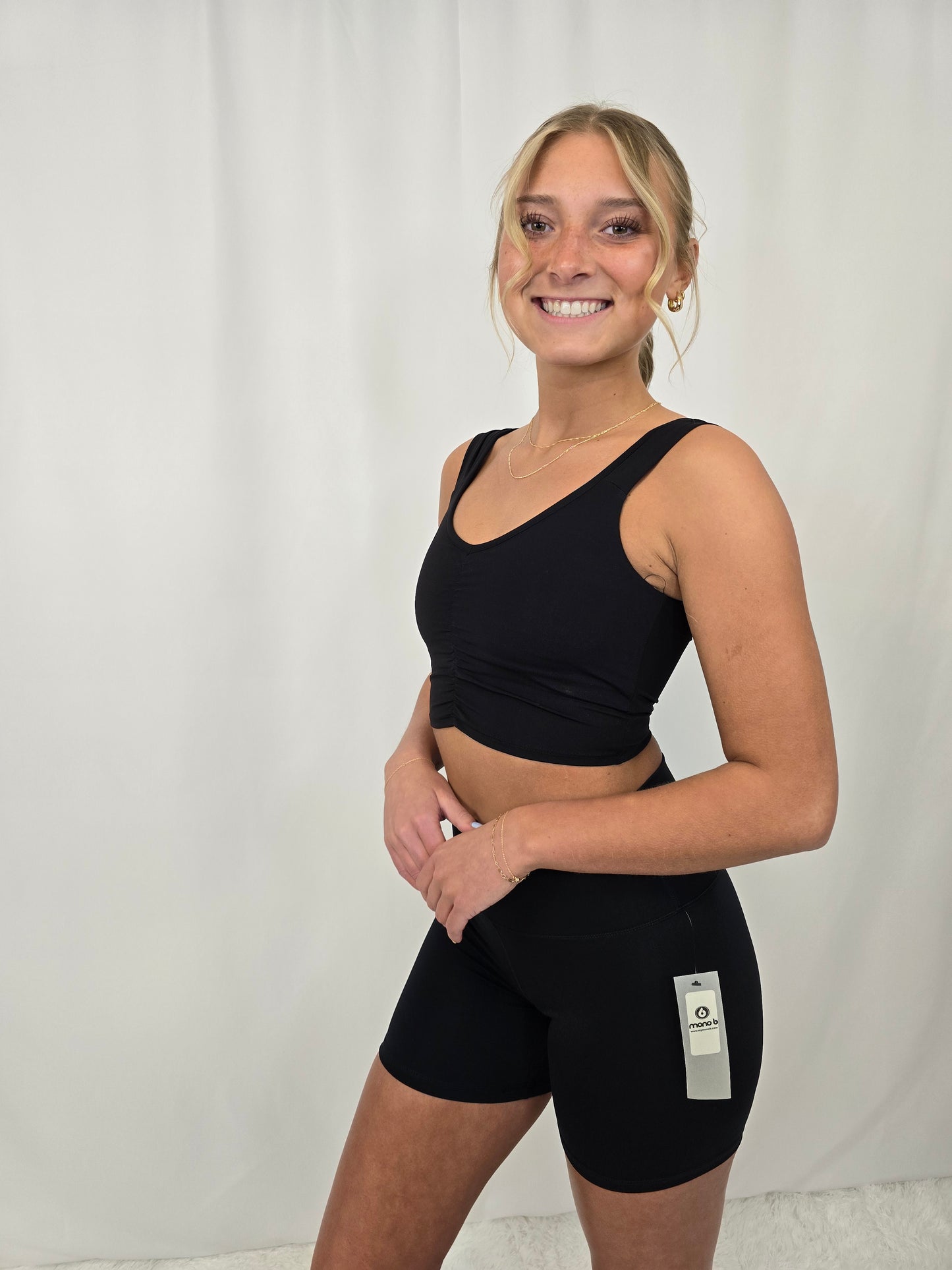 Reka Ruched Active Top