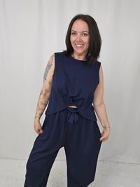 Holly Harem Navy SET