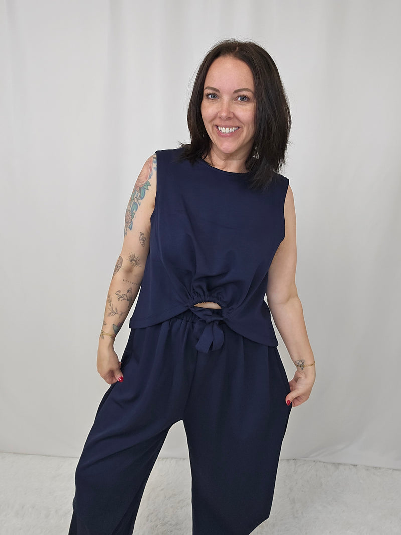 Holly Harem Navy SET
