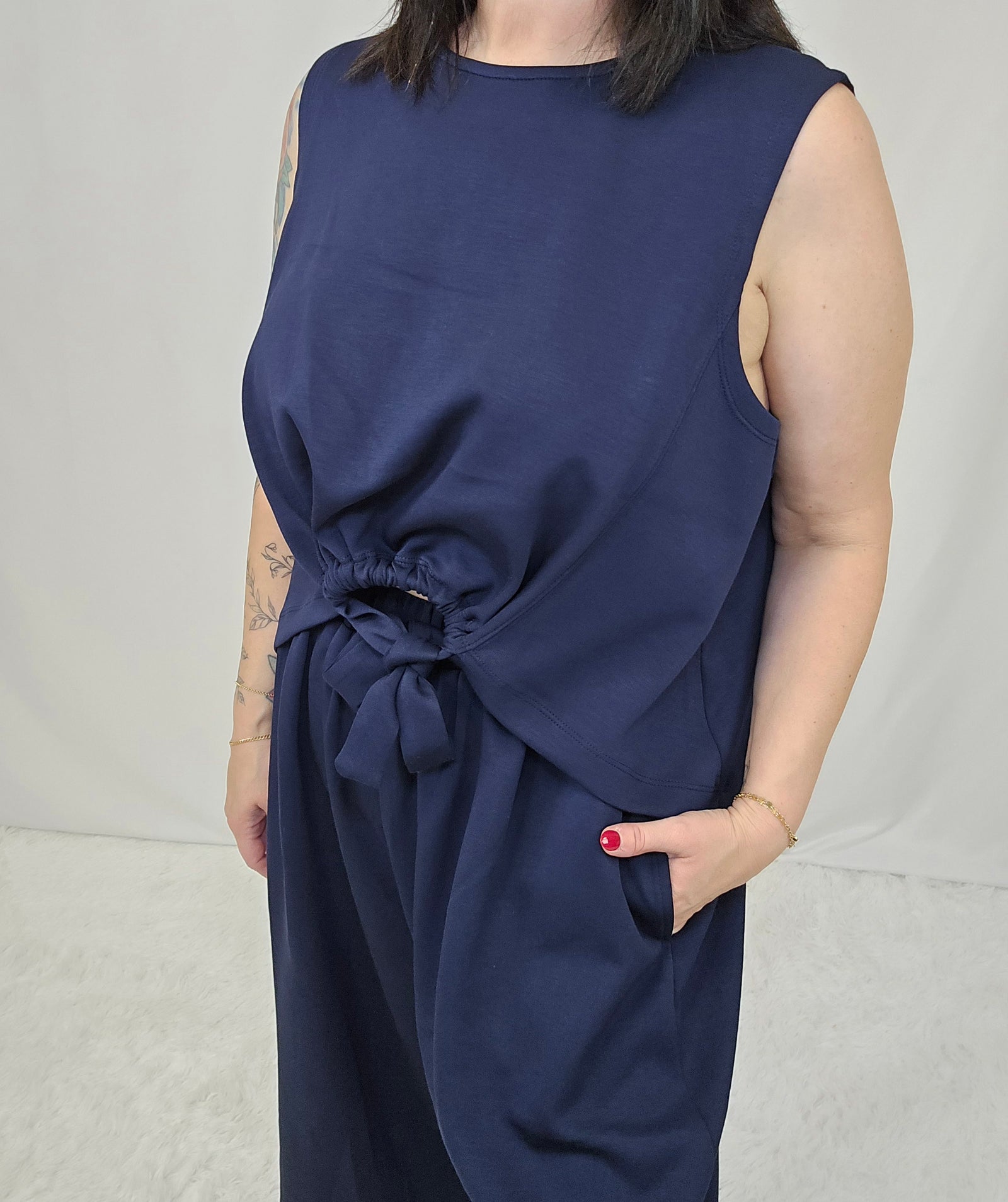 Holly Harem Navy SET