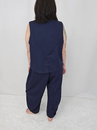 Holly Harem Navy SET