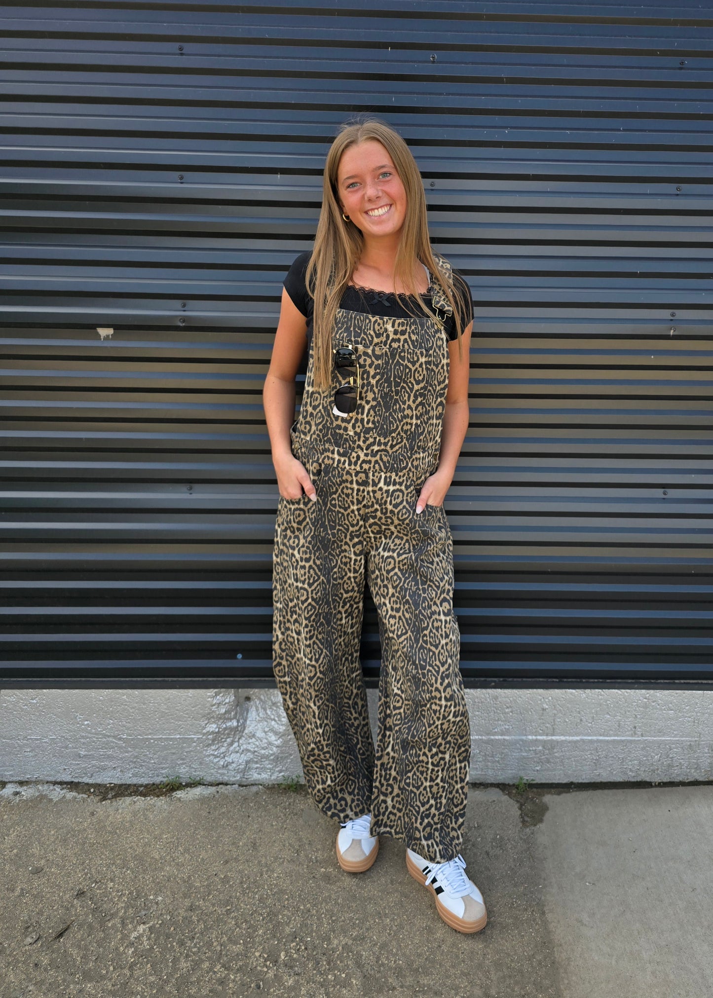 Lara Leopard Overall