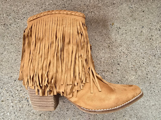 Misty Fringe Boot