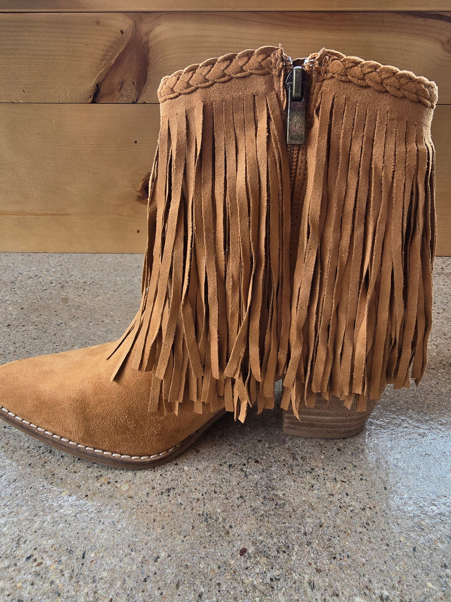 Misty Fringe Boot