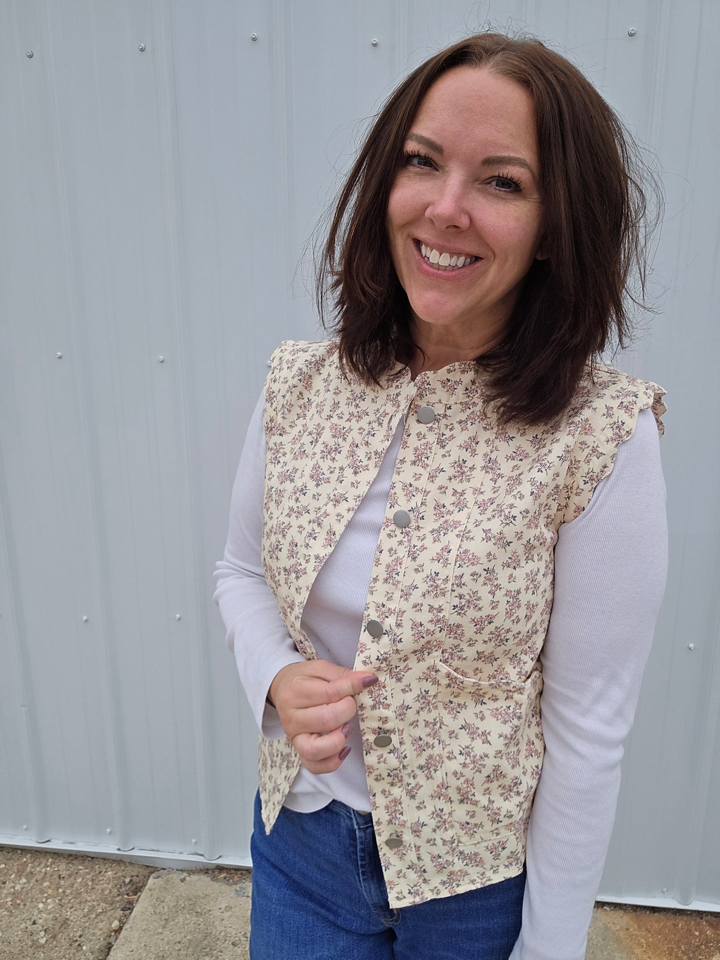 Svea Scallop Vest