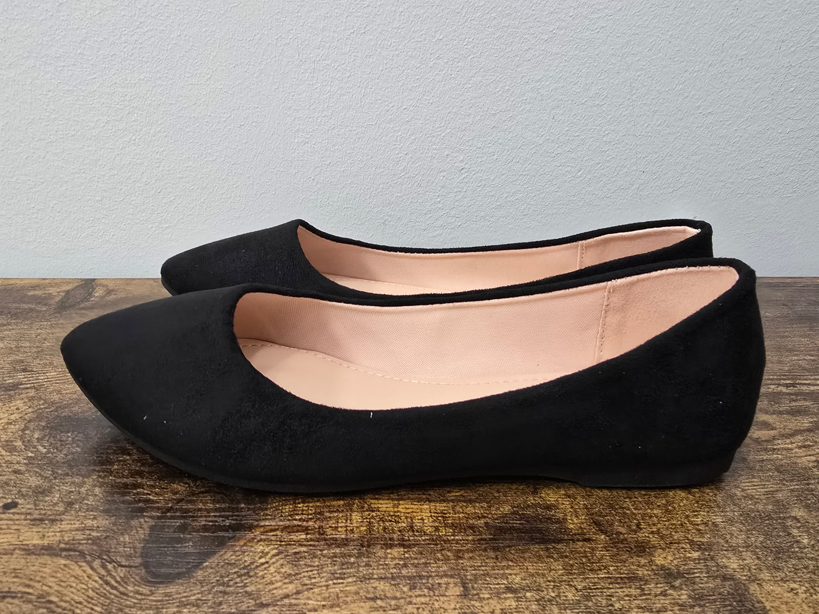 Black Pointed Flat - SALE