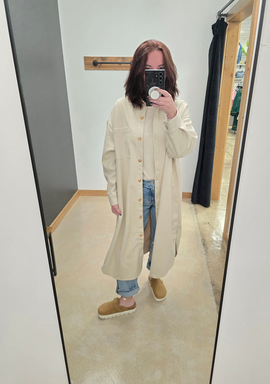 Laura Long Shacket