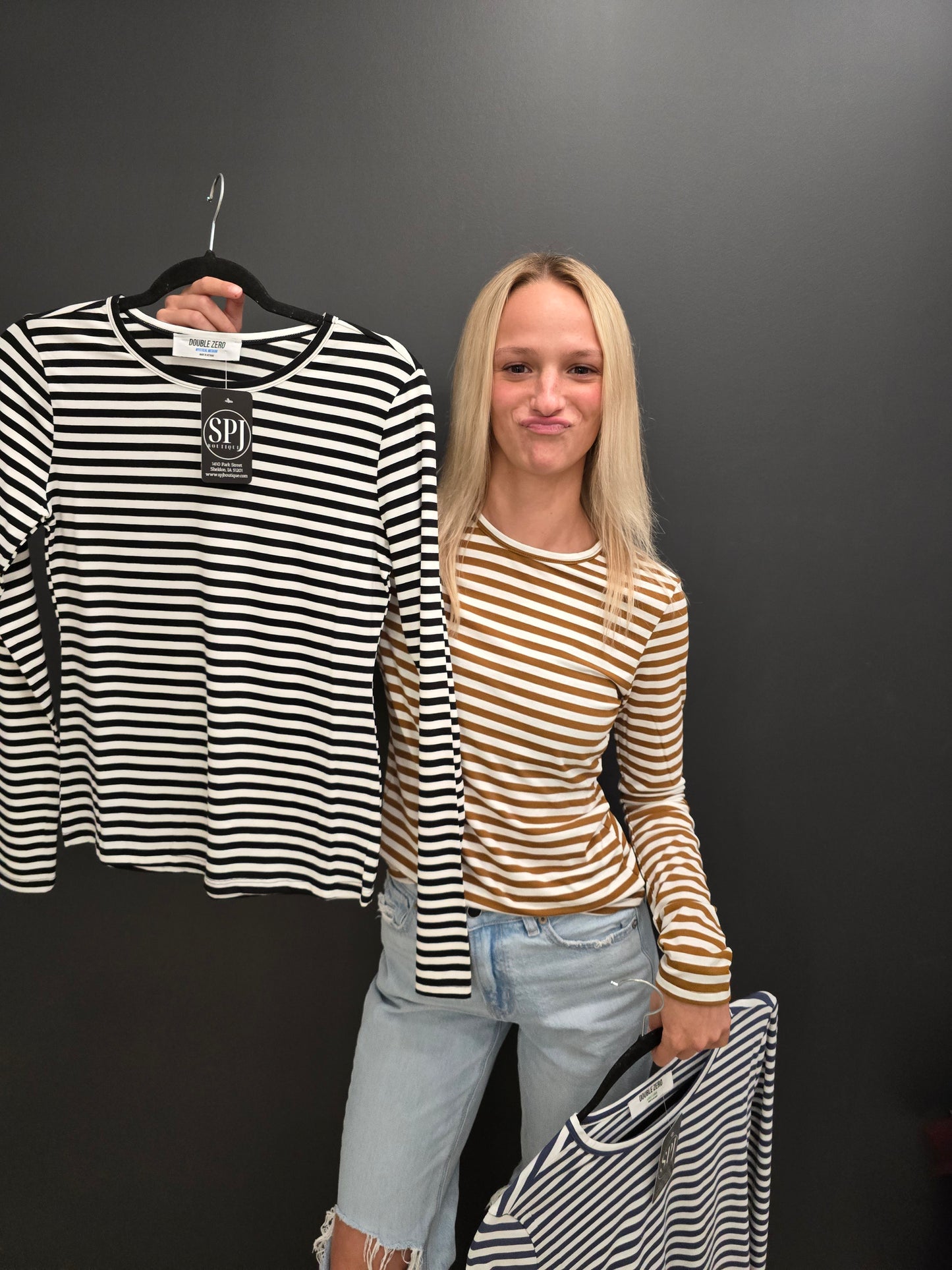 Stacey Stripe Top