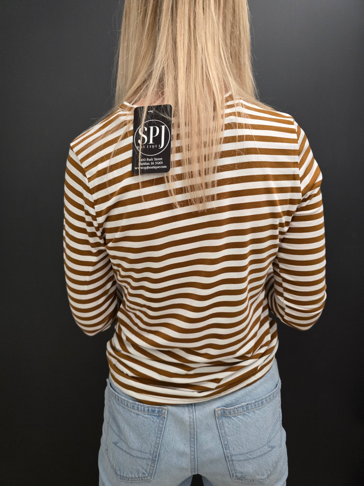 Stacey Stripe Top