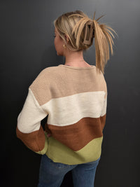 Natural Stripe Sweater