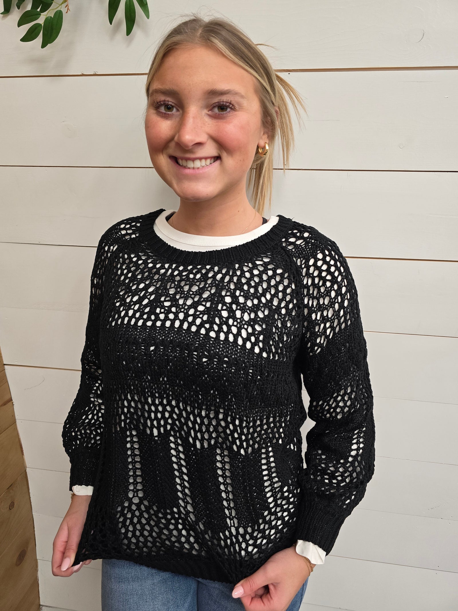 Hollow Out Sweater