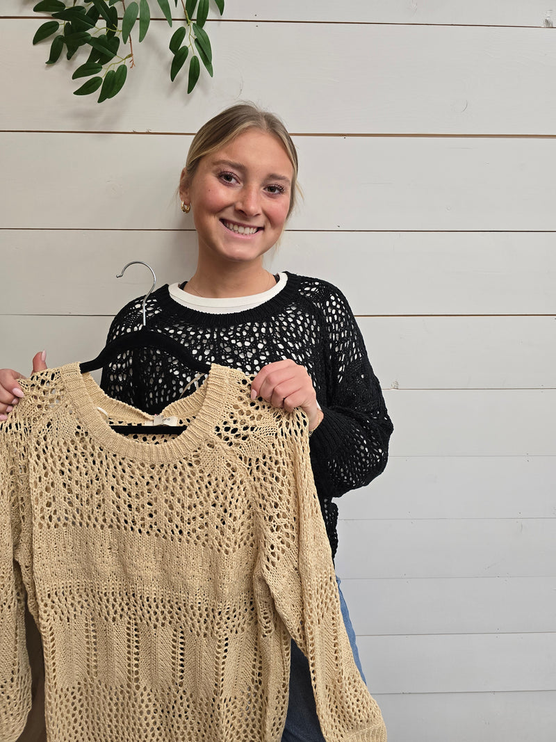 Hollow Out Sweater