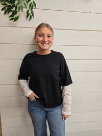 Gloria Lace Tee