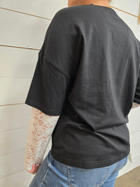 Gloria Lace Tee
