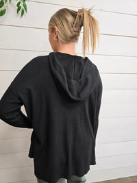 Viscose Drawstring Hoodie