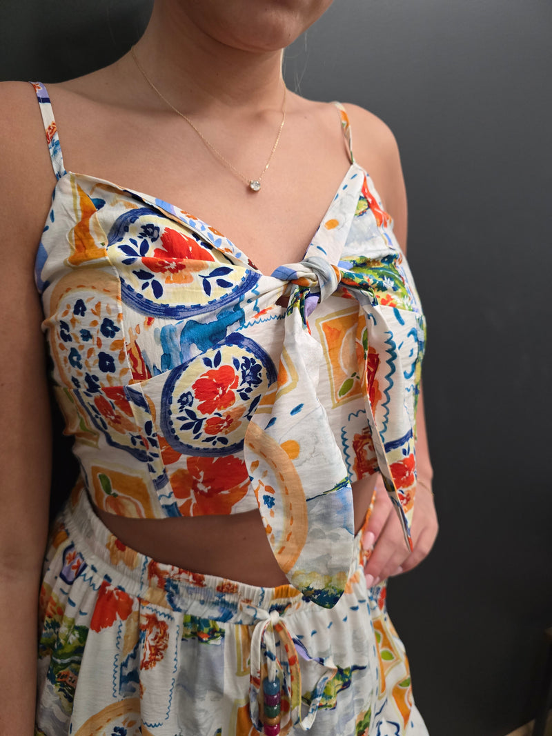 Watercolor Pant SET