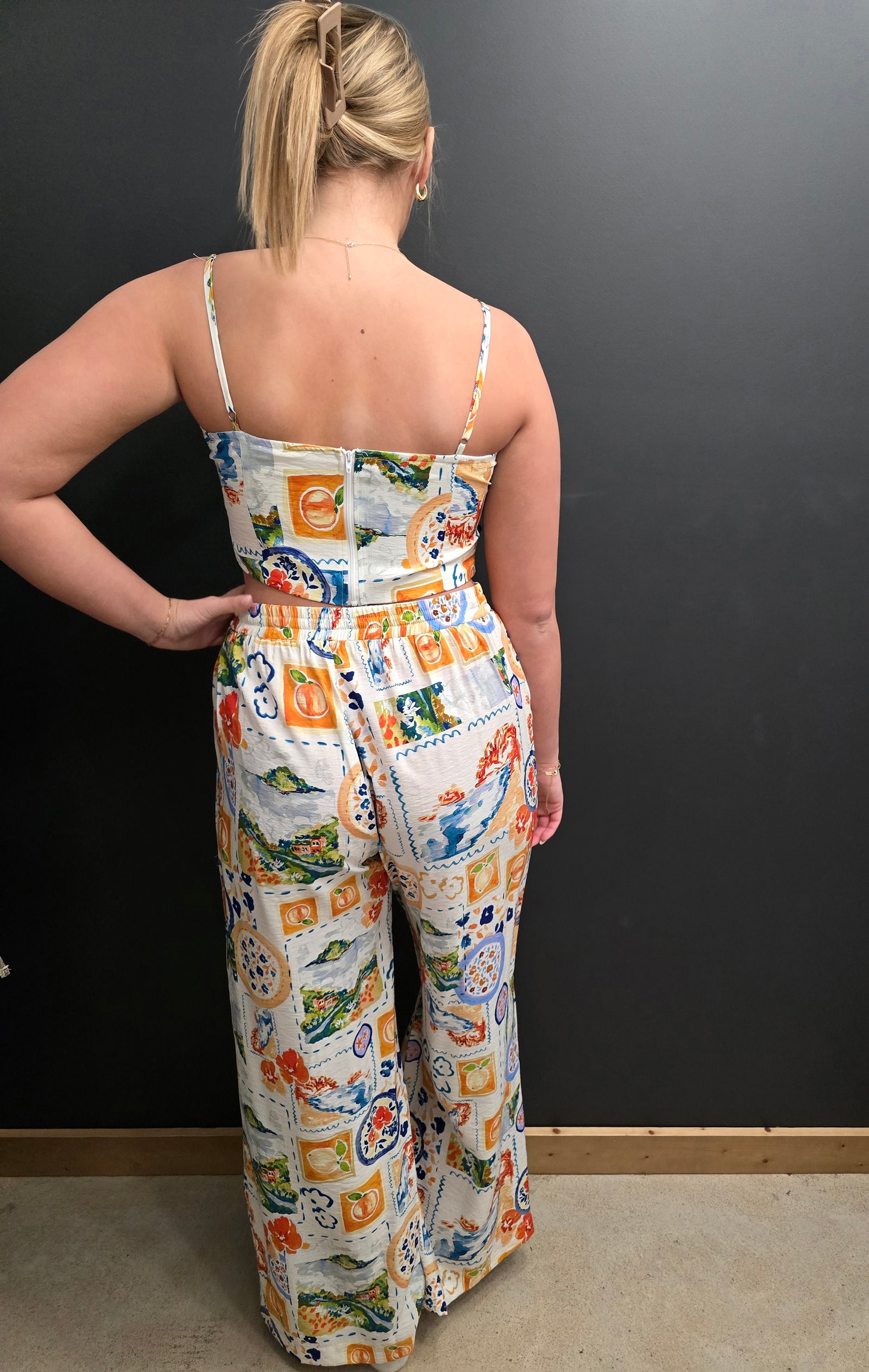 Watercolor Pant SET
