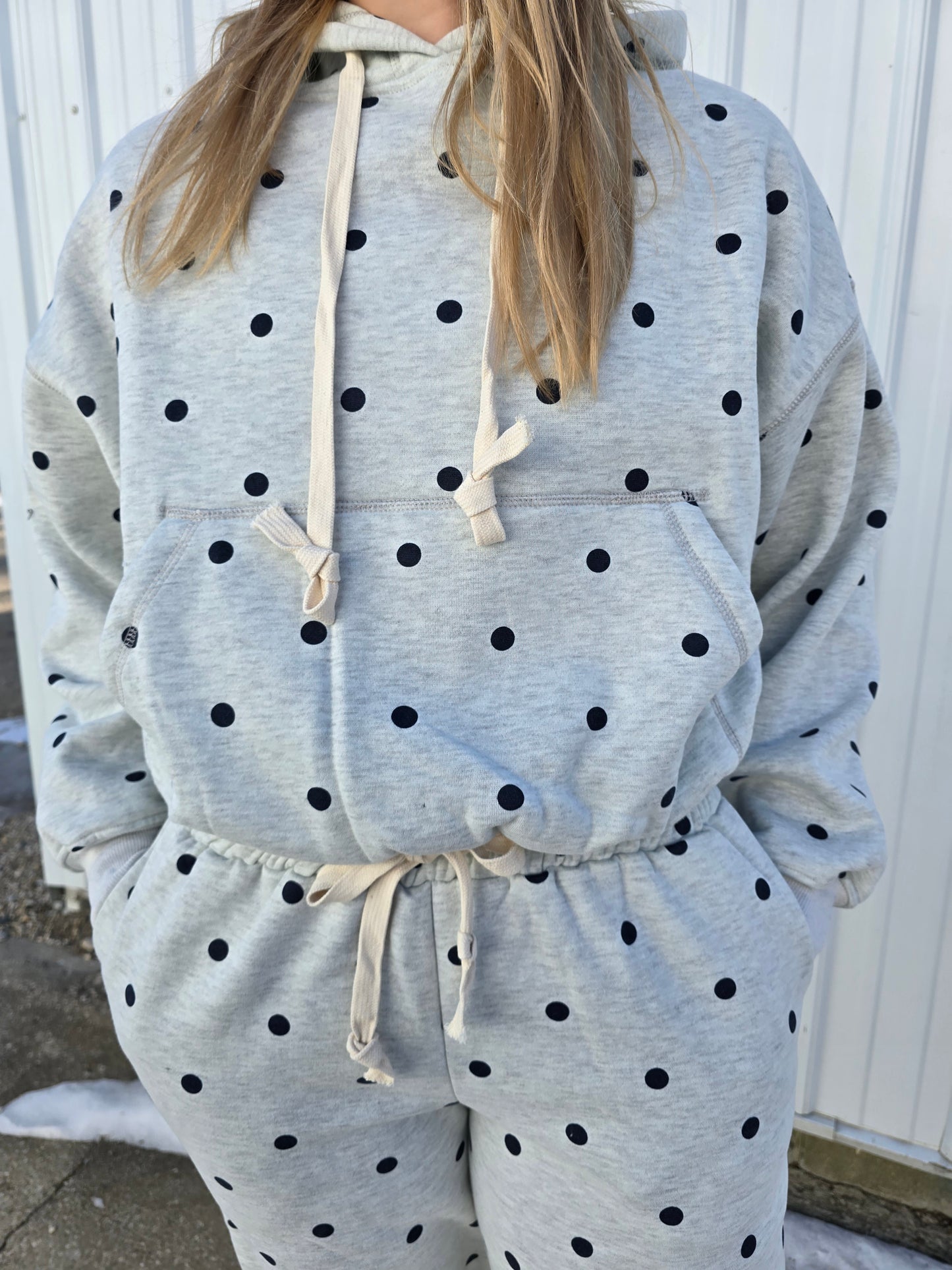 Polka Hoodie