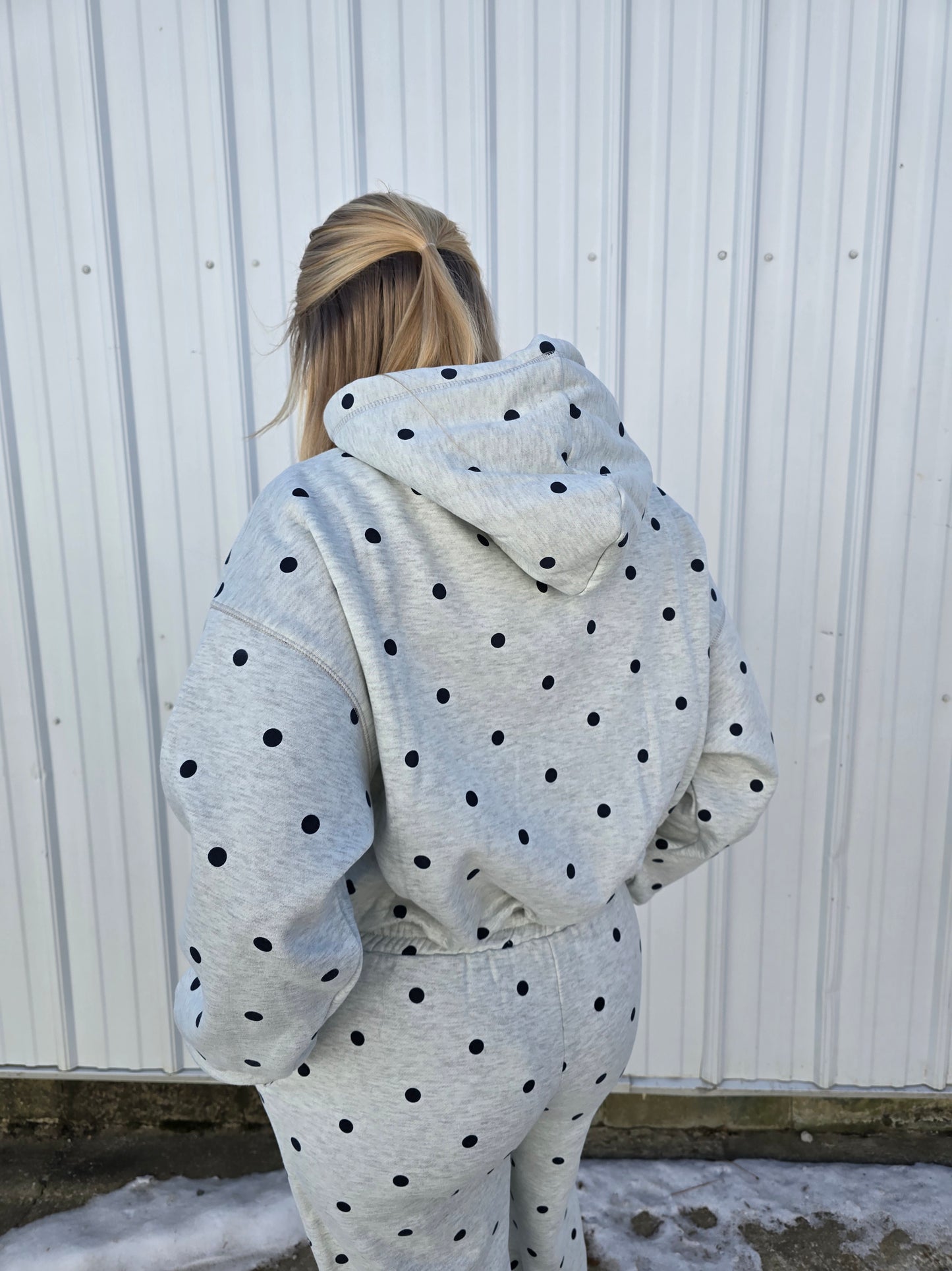 Polka Hoodie