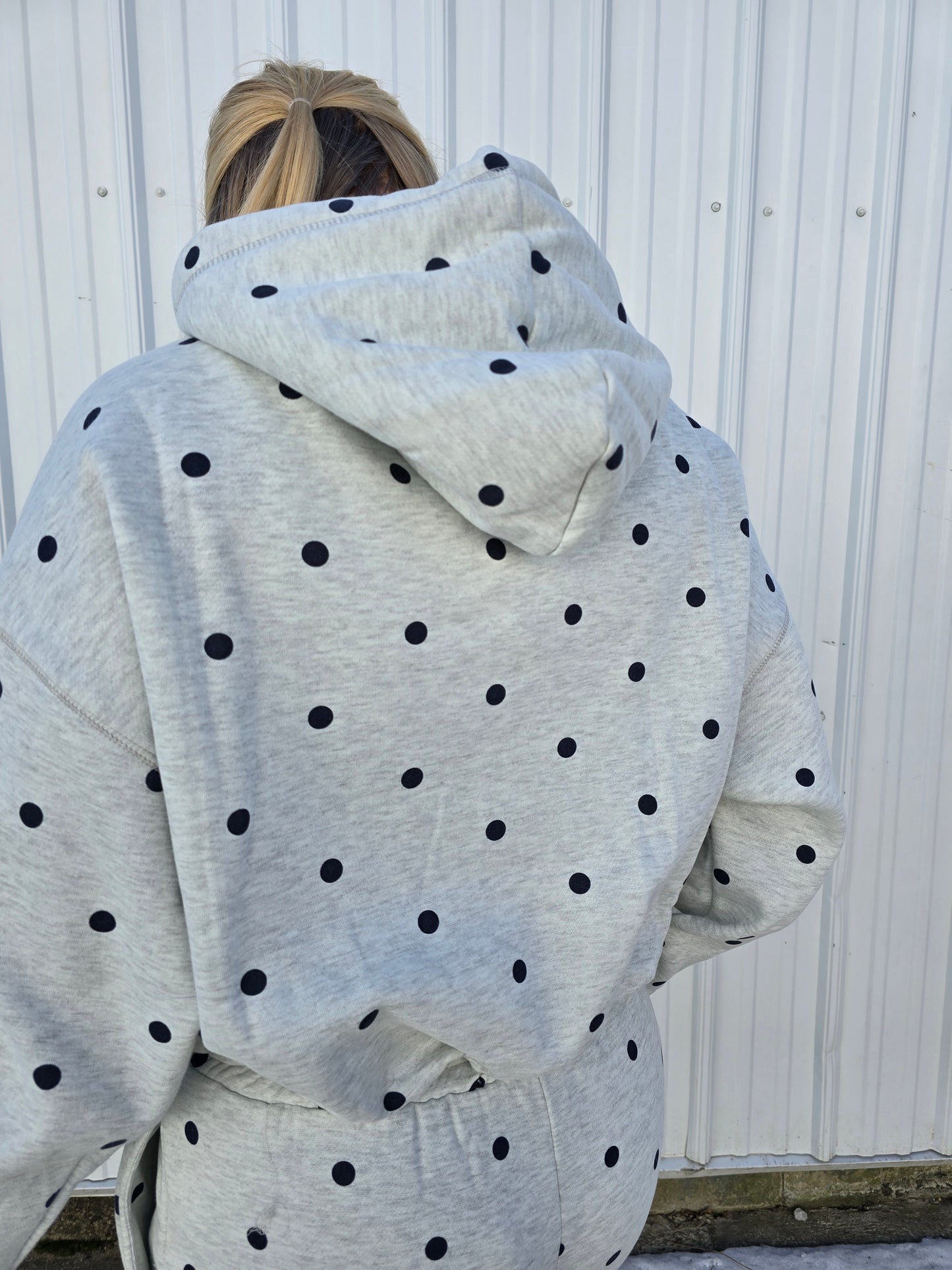 Polka Hoodie