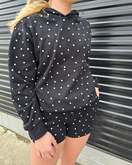 Polka Dot Hoodie