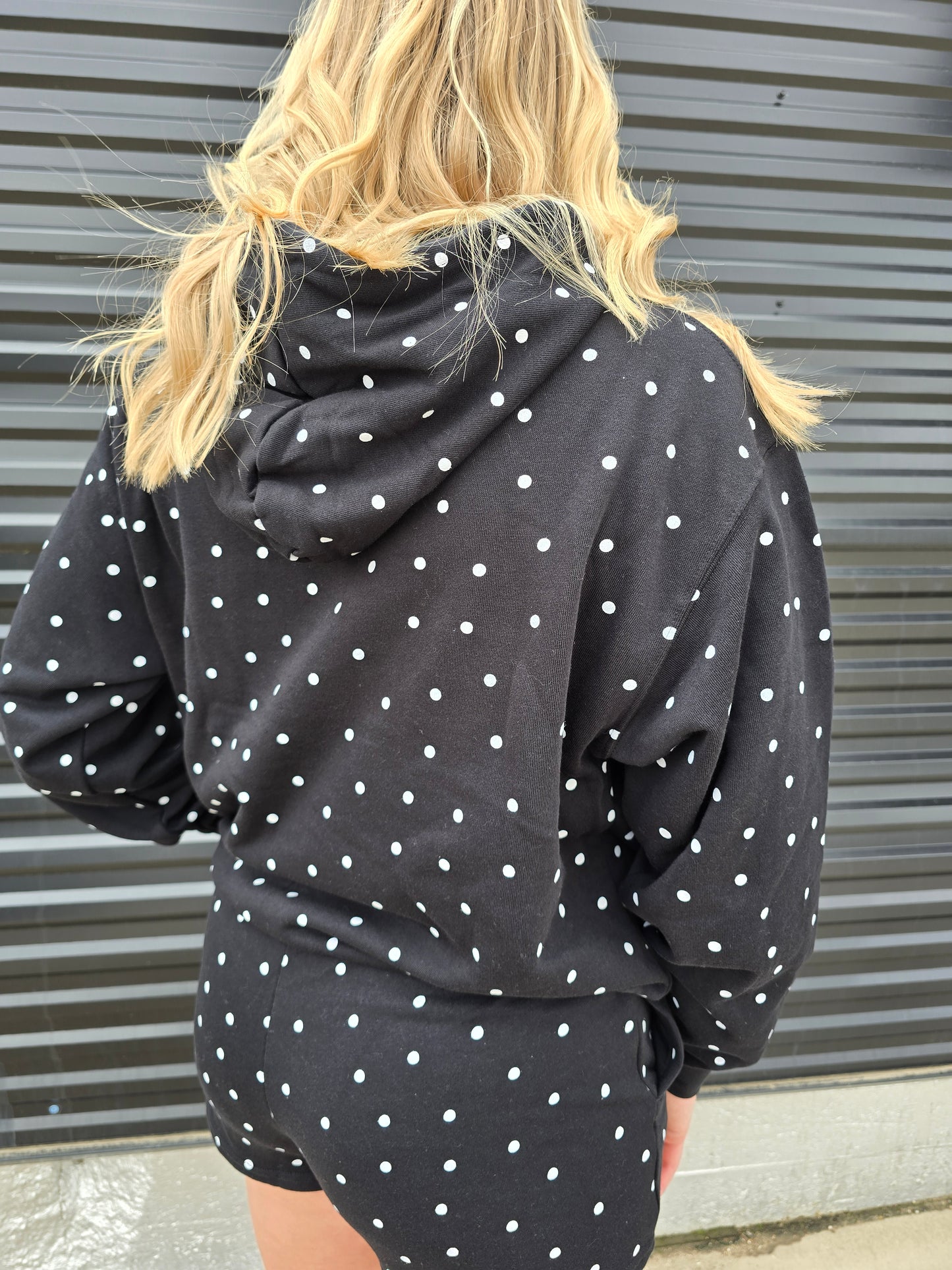 Polka Dot Hoodie
