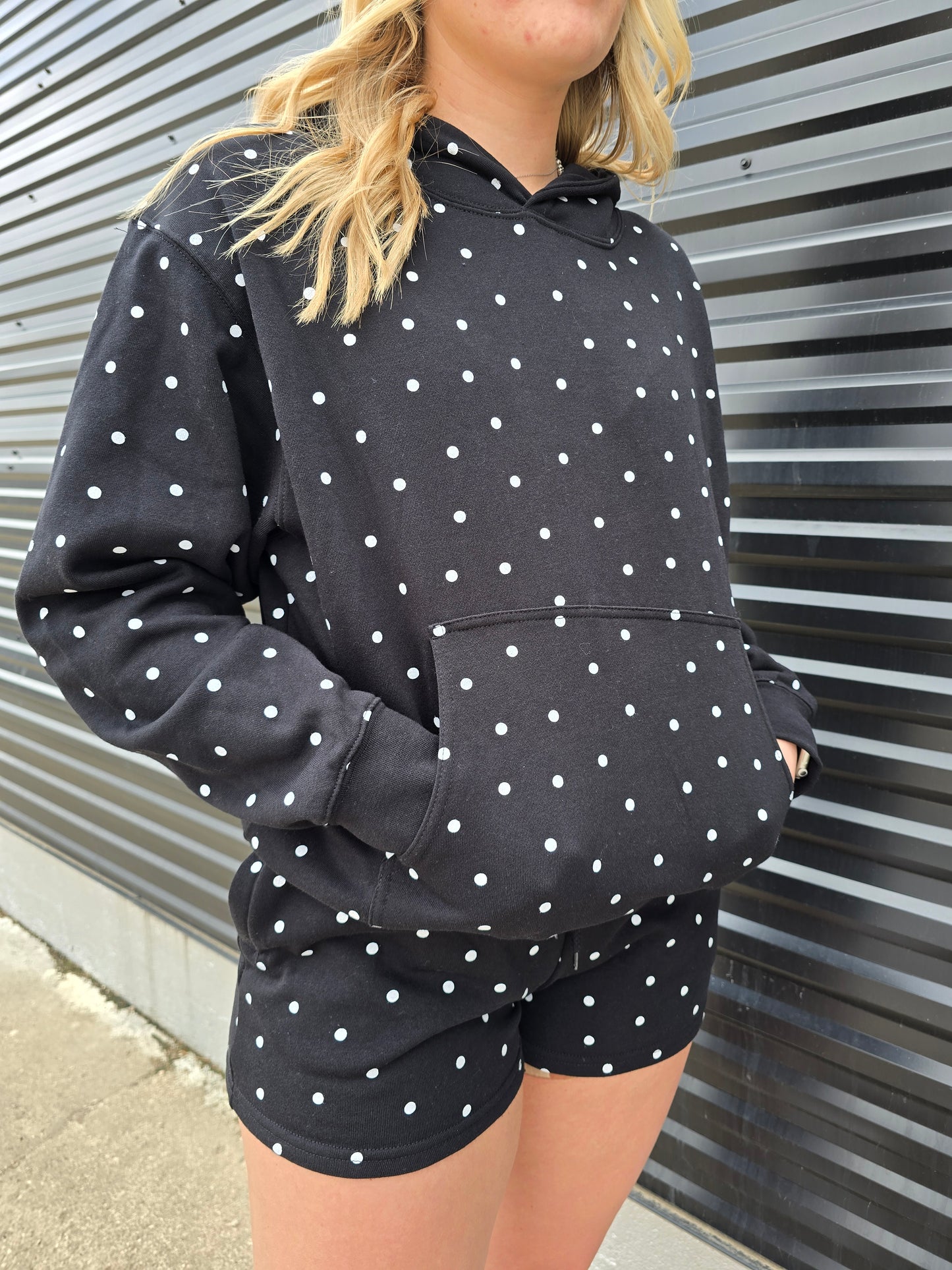 Polka Dot Hoodie