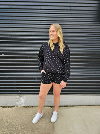 Polka Dot Hoodie