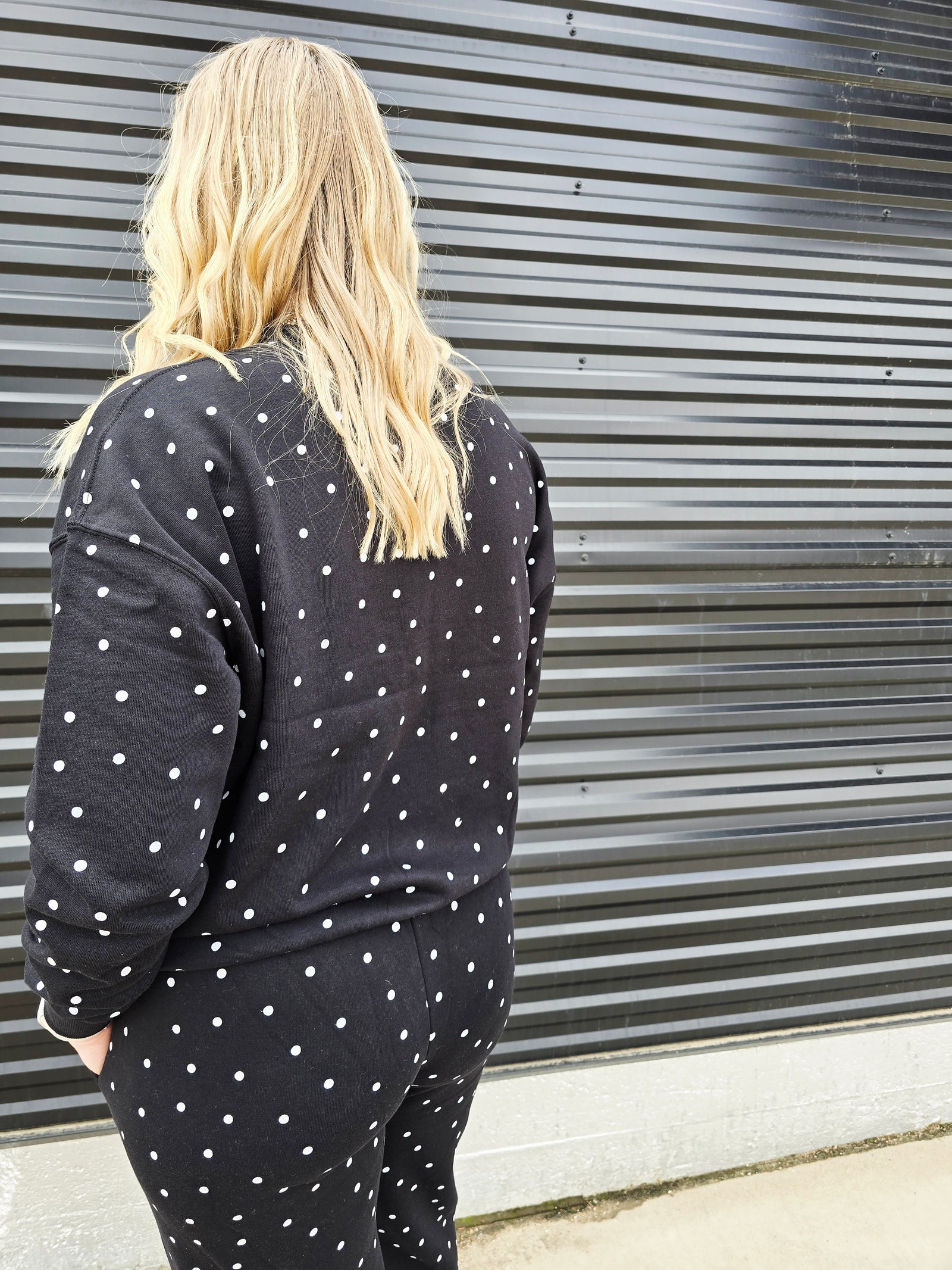 Polka Dot Sweatshirt