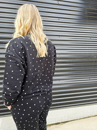 Polka Dot Sweatshirt