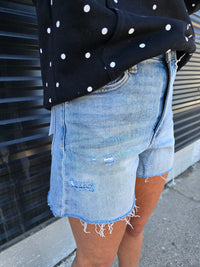 Kylie HS Distressed Short